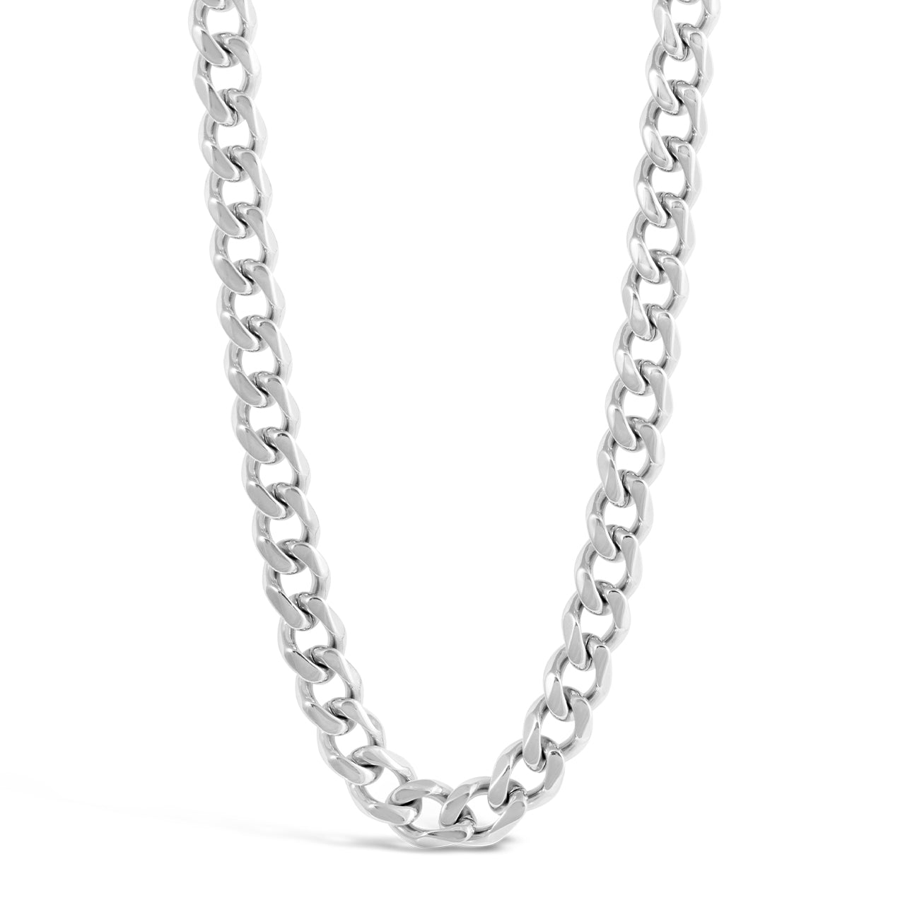 20" Curb Chain Silver