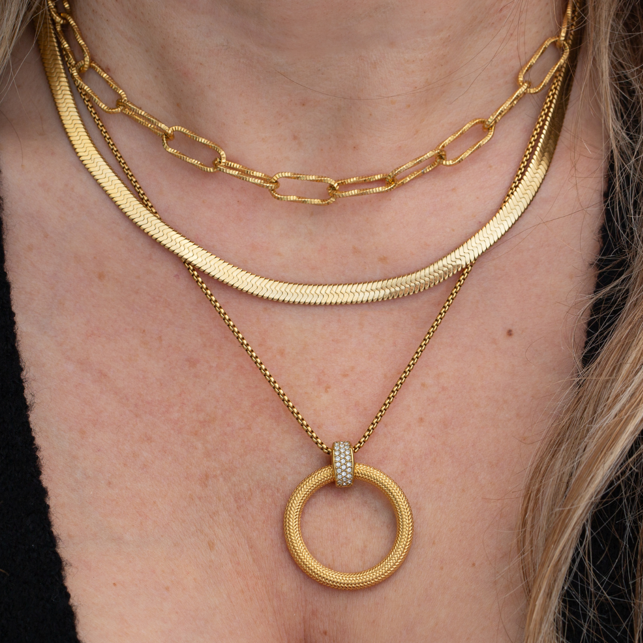 Full Circle Necklace Bundle - Gold