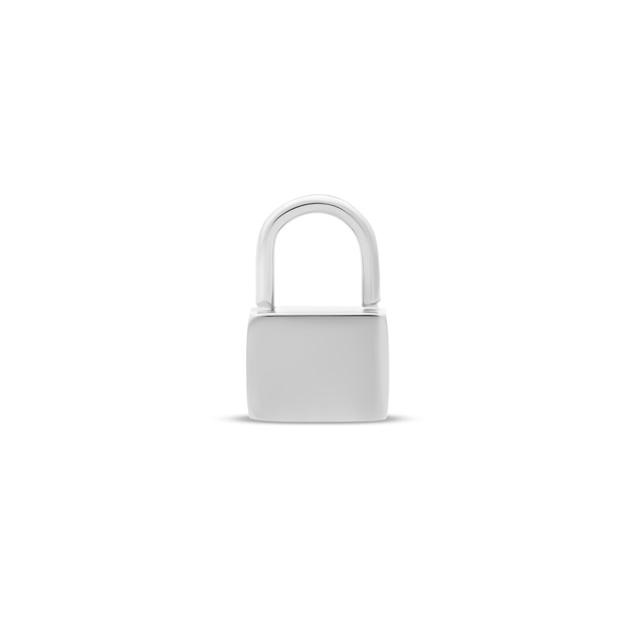 Lock Charm Silver