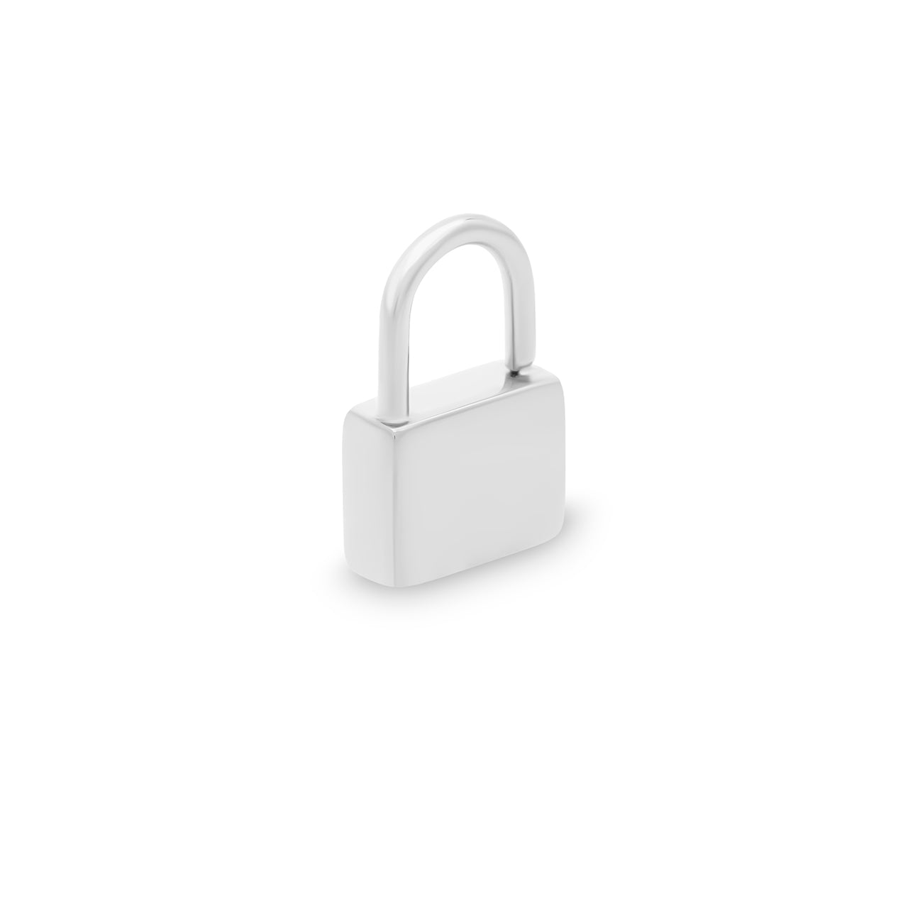 Lock Charm Silver