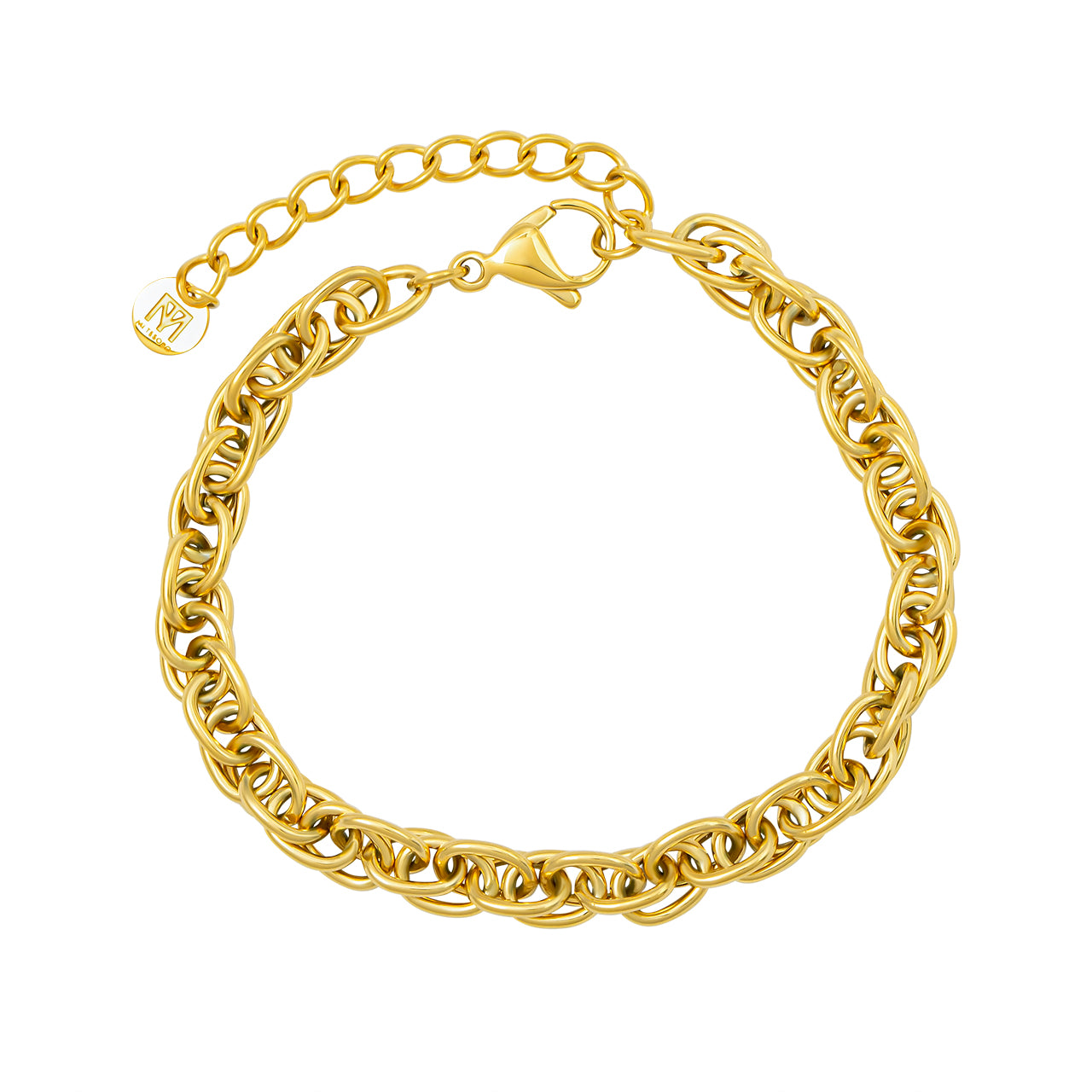Rolo Chain Bracelet Gold
