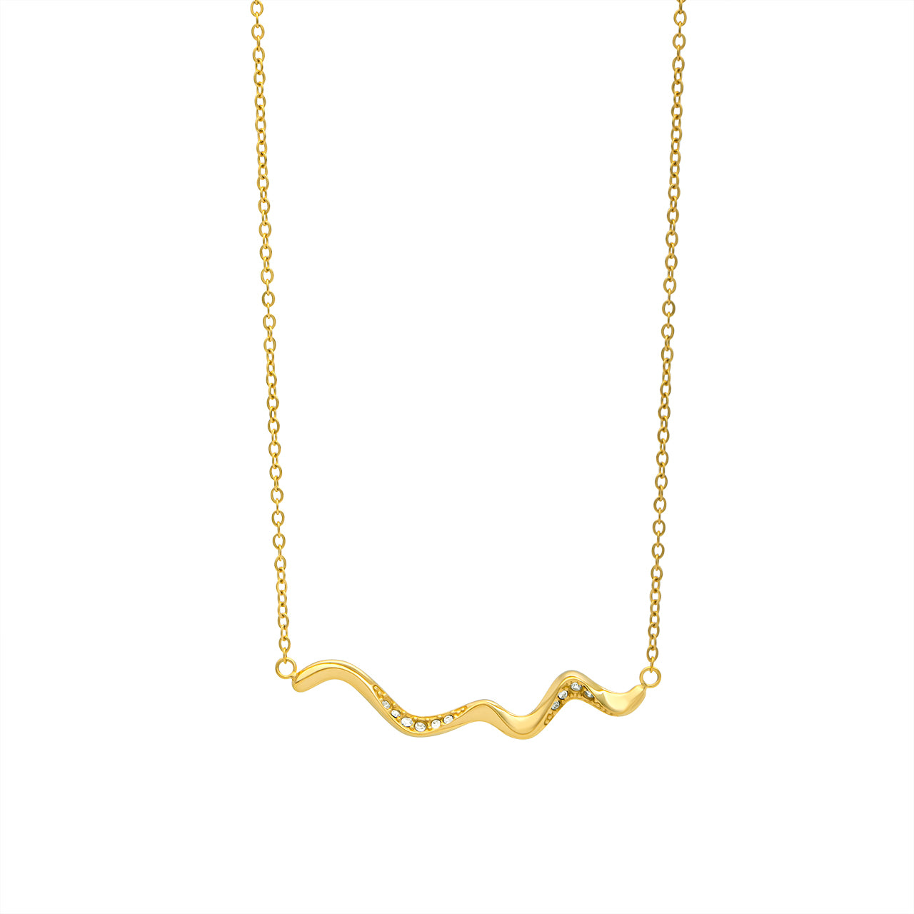 Wavelength Preciosa Necklace - Gold