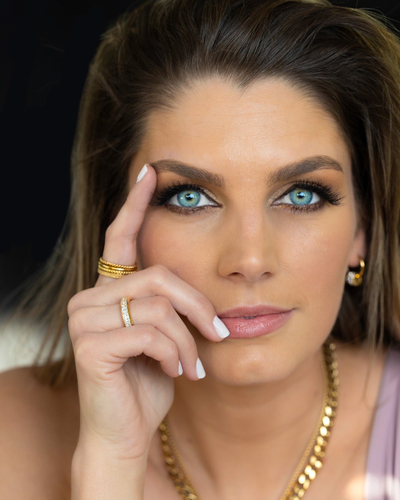 Eternity Band Ring Gold