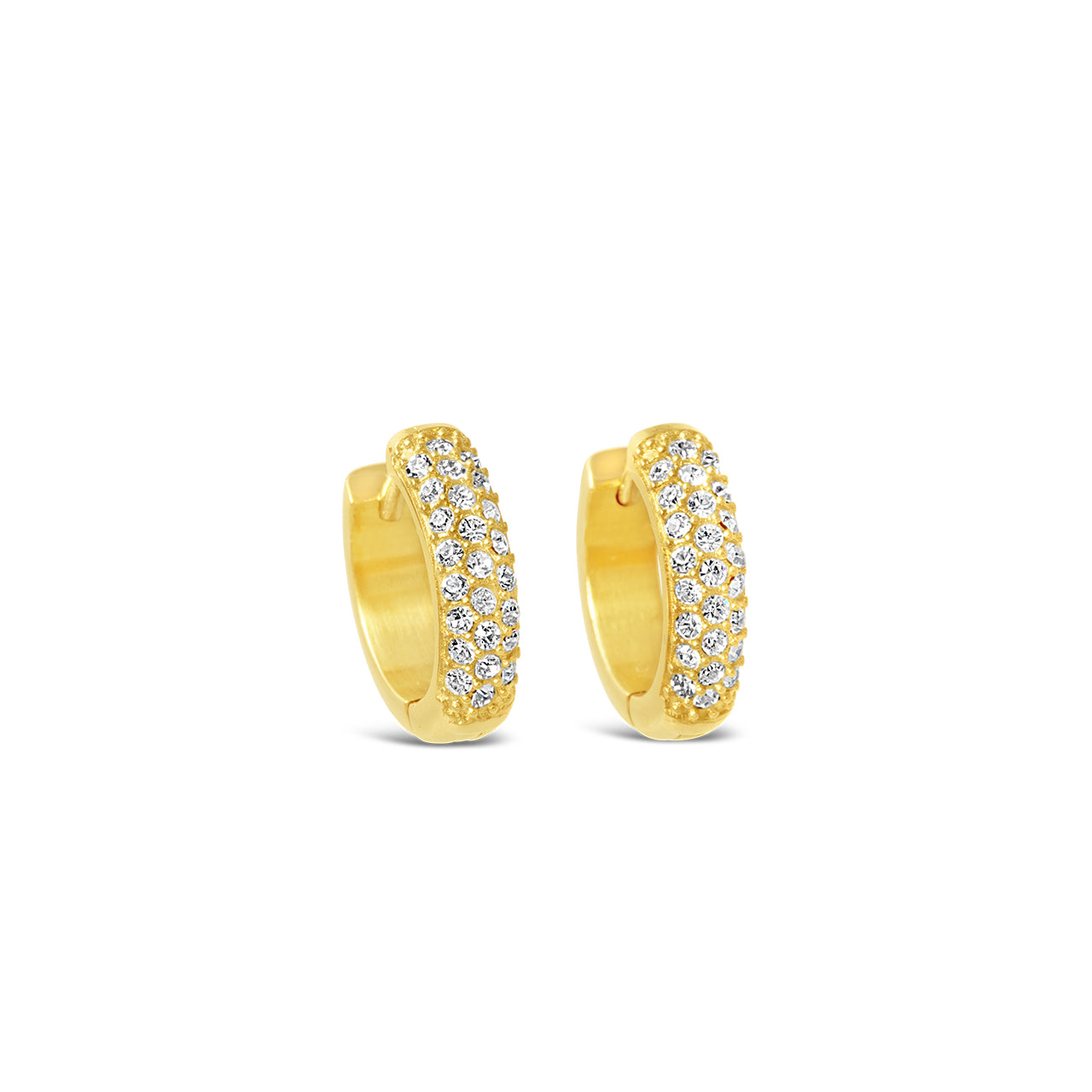 Preciosa Hoop Earrings Gold
