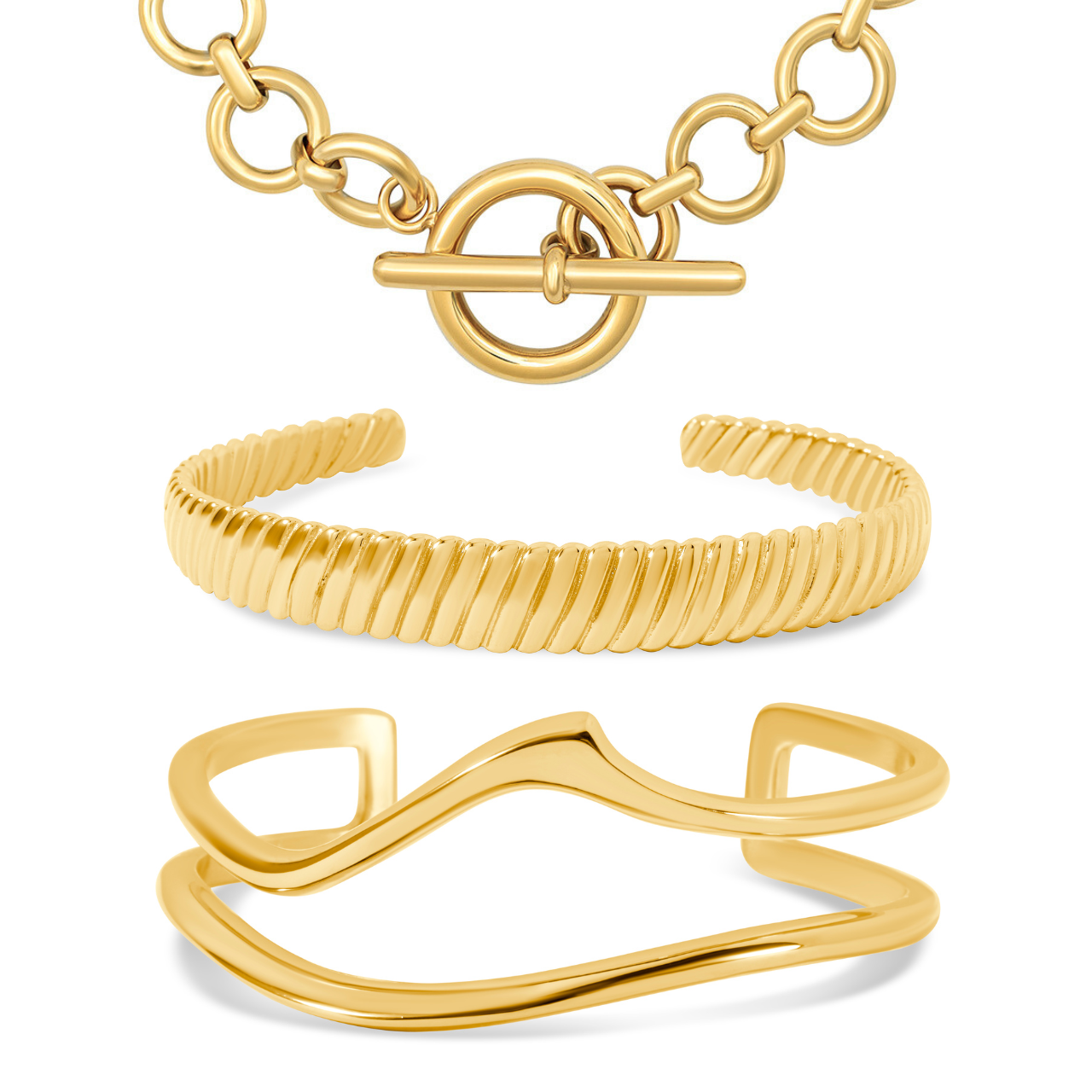 Twist & Tide Bracelet Bundle Gold