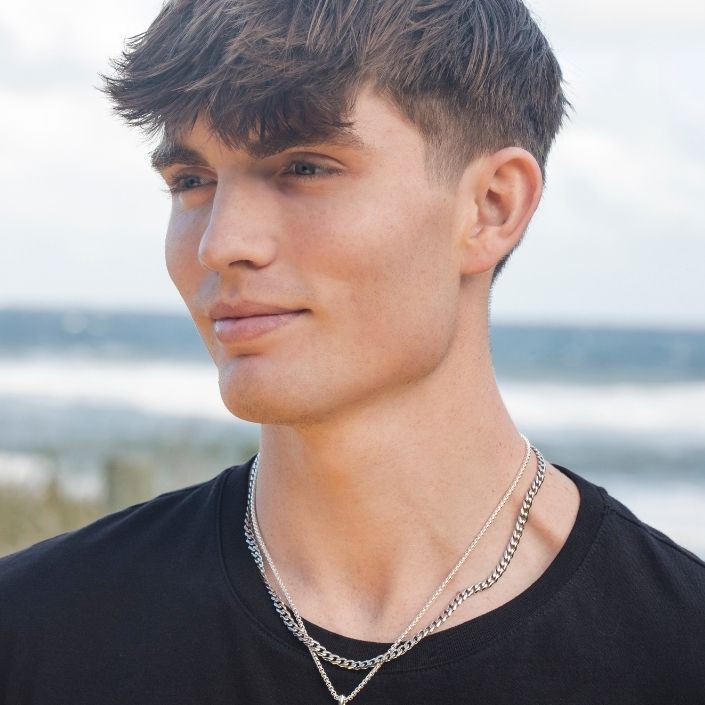 20" Curb Chain Silver