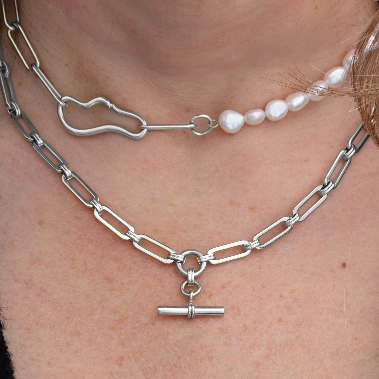 Modern Siren Necklace Bundle - Silver