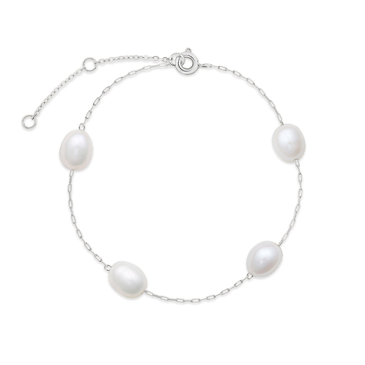 Pearl Bracelet Silver