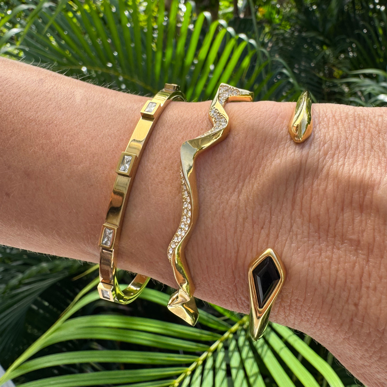 Retro Glam Bracelet Bundle - Gold