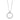 Round Preciosa Necklace Silver