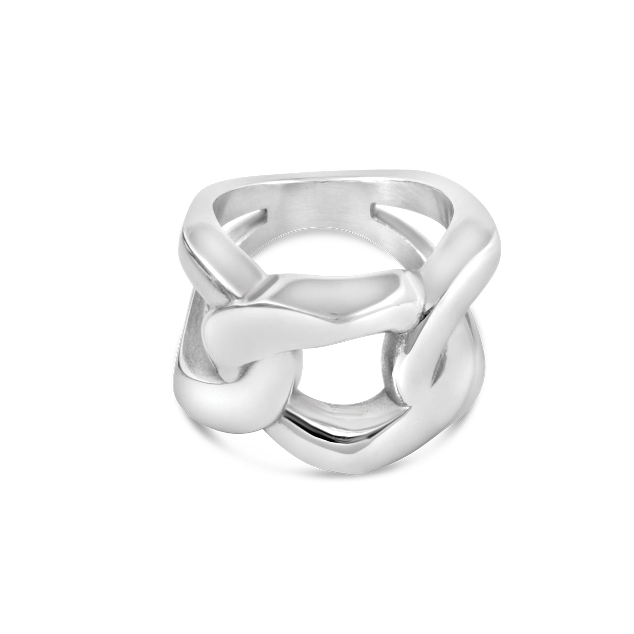 Woven Ring Silver